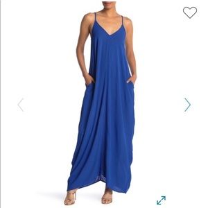 Love stitch Gauze Maxi Dress
